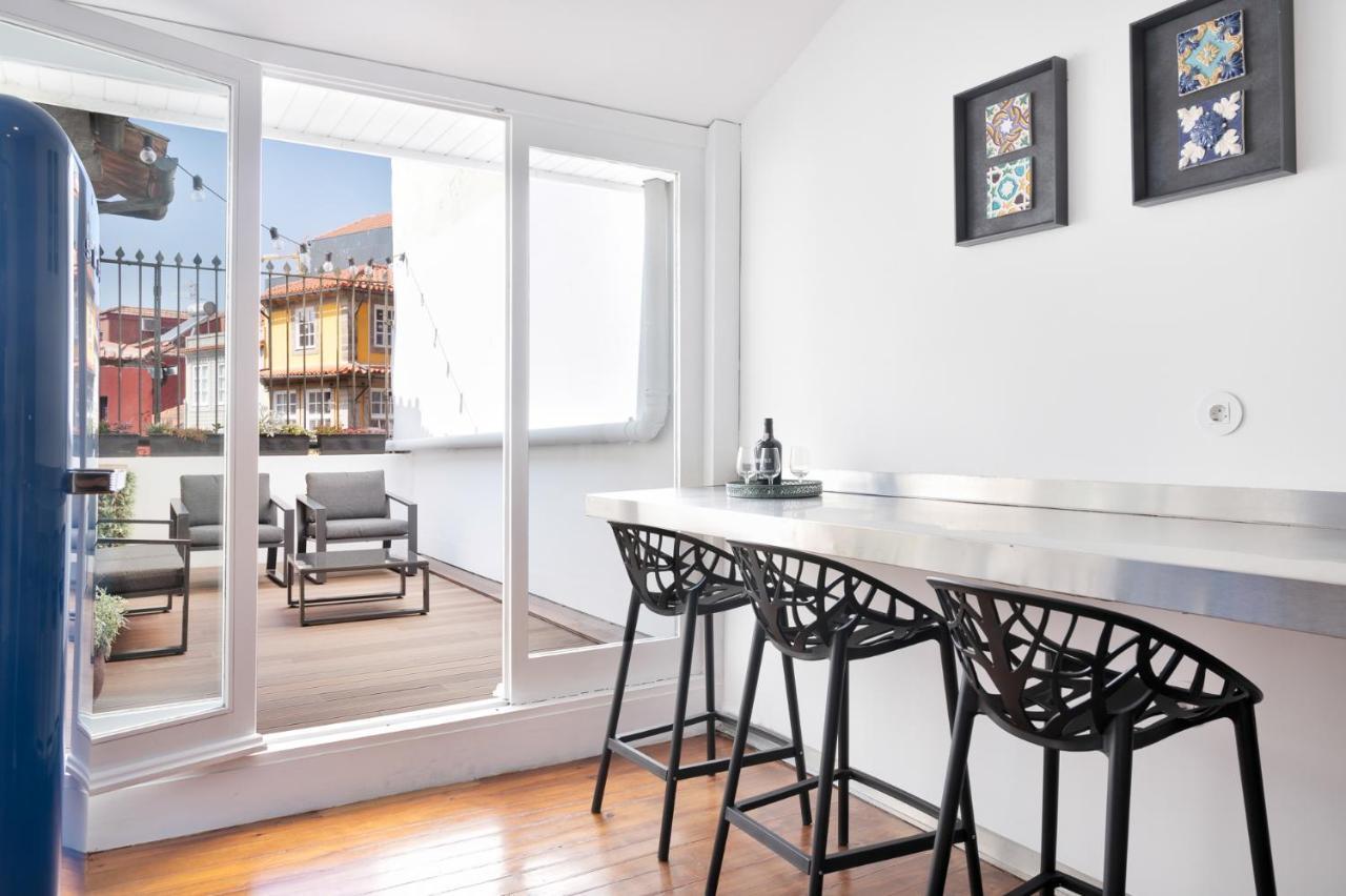 Historical Penthouse At Cardosas Block Apartment Porto Exterior foto
