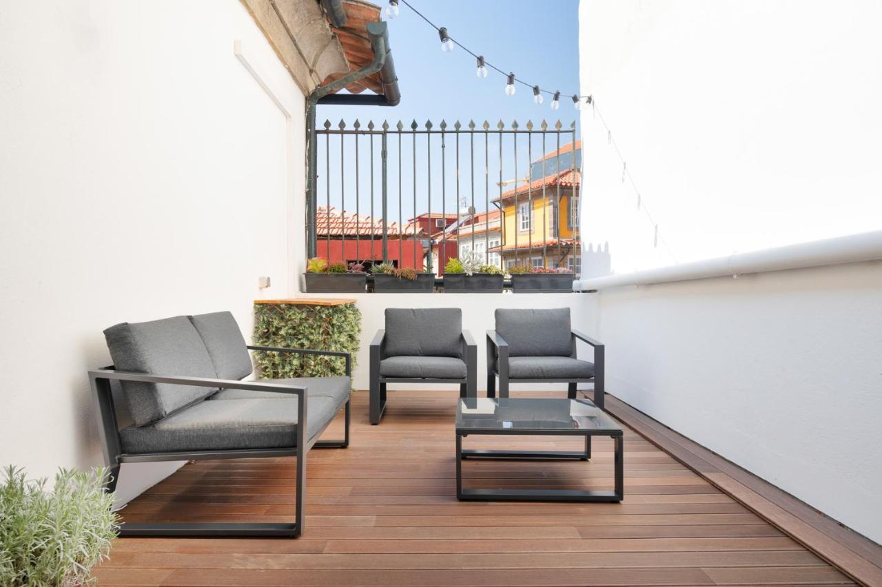 Historical Penthouse At Cardosas Block Apartment Porto Exterior foto