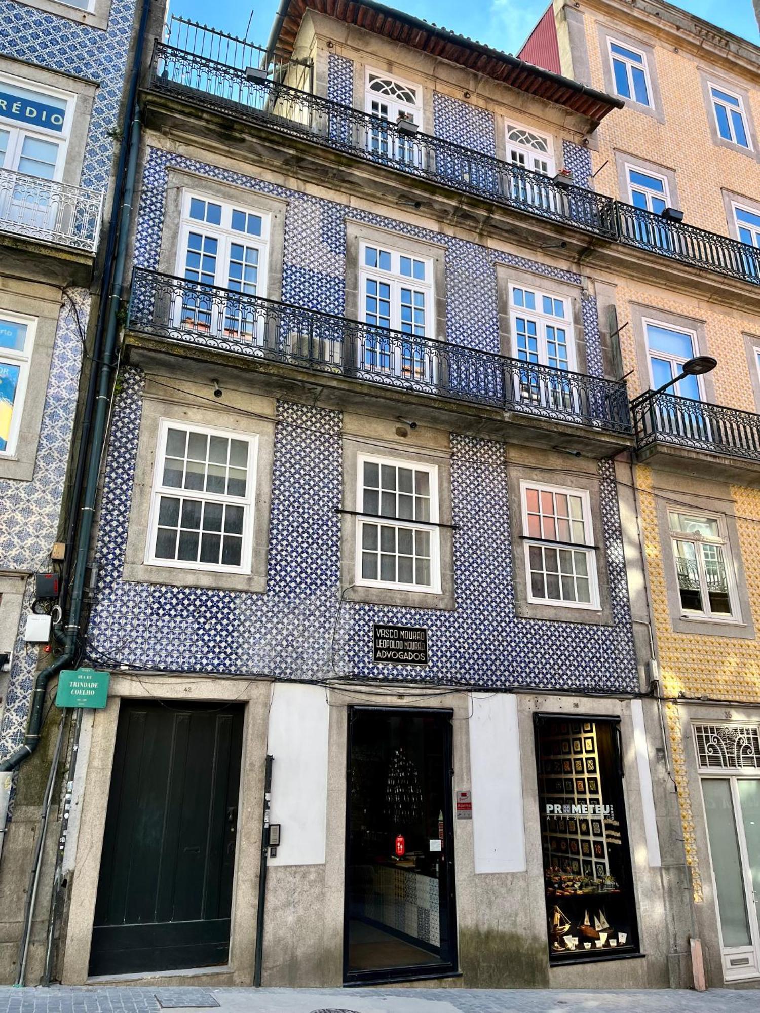 Historical Penthouse At Cardosas Block Apartment Porto Exterior foto