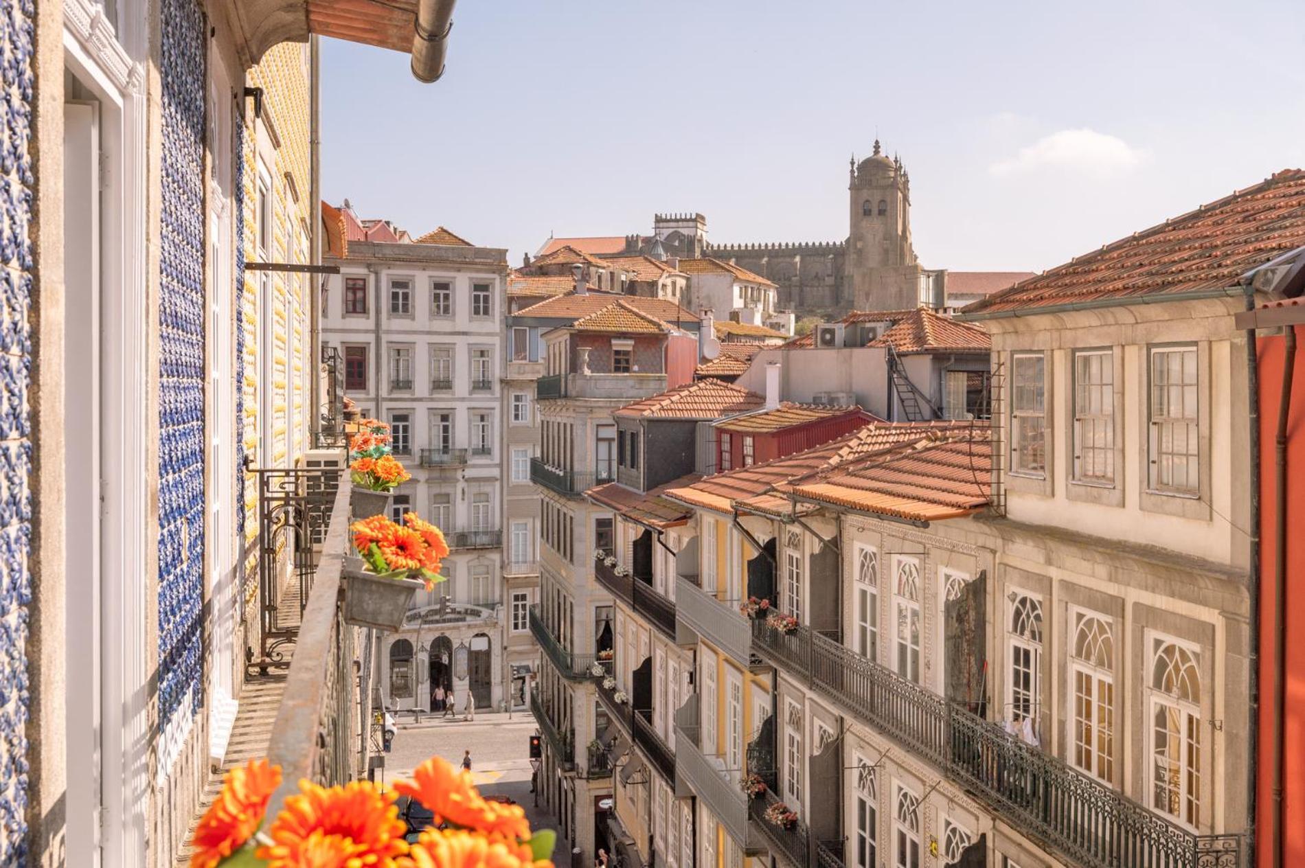 Historical Penthouse At Cardosas Block Apartment Porto Exterior foto