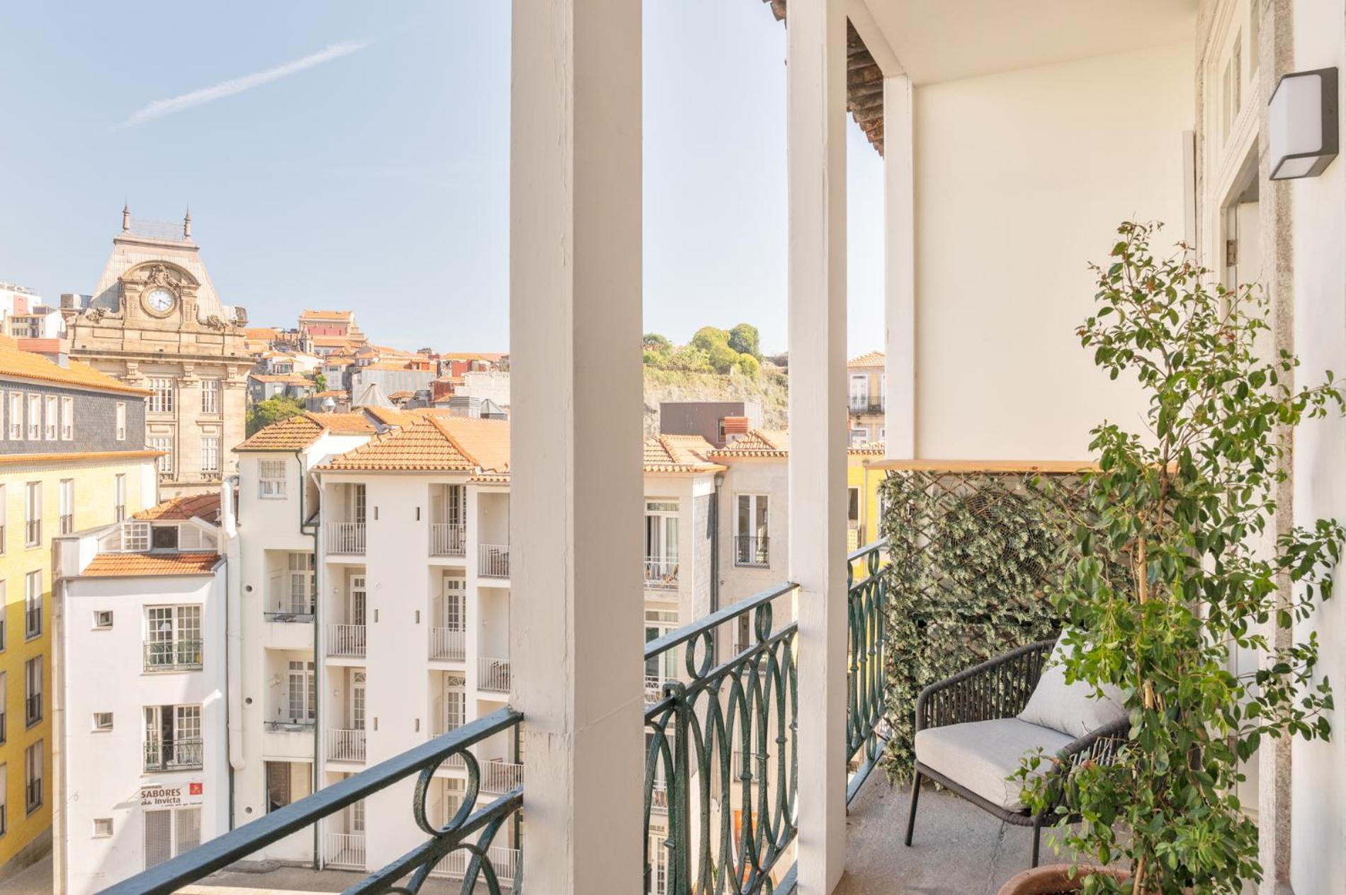 Historical Penthouse At Cardosas Block Apartment Porto Exterior foto